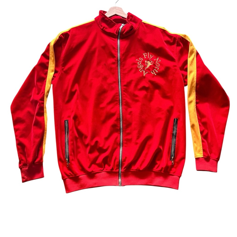 Vintage Red and Yellow angels fly north Cupid 💘 Jacket